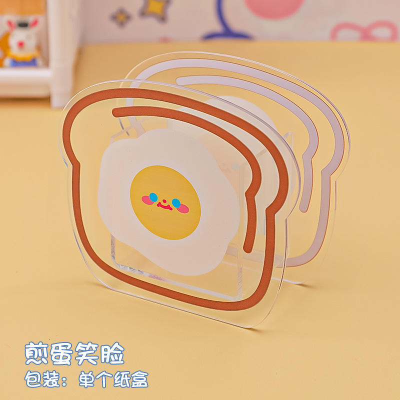 Oeuf visage souriant