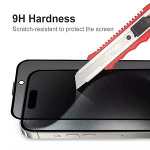 HD rõ ràng chống gián điệp sự riêng tư bảo vệ màn hình 3D rạng rỡ Tempered Glass phim cho iPhone 12 17 Pro Max điện thoại di động bảo vệ điện thoại di động - Product Image 5