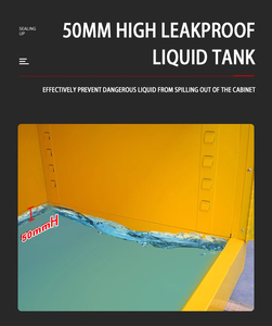 Tủ khóa an toàn hóa chất 30 gallon Sơn Công Nghiệp rượu chống cháy Hộp hóa chất nguy hiểm Tủ lưu trữ - Product Image 5