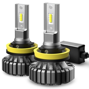 AUXITO H11/H8/H16 <strong>LED</strong> Fog Light Bulb or DRL 6000 LM 6500K White CSP <strong>LED</strong> Chips Replacement for Cars Play and Plug Pack of 2 - Product Image 6