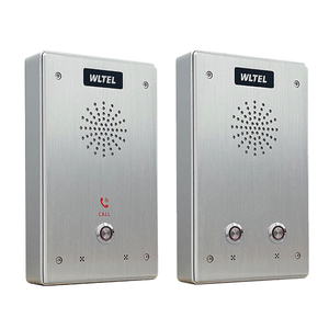Fábrica nueva 2,4G WIFI aparcamiento HD altavoz IP65 SIP Audio teléfono sistema de intercomunicación VOIP IPBX Terminal de intercomunicación