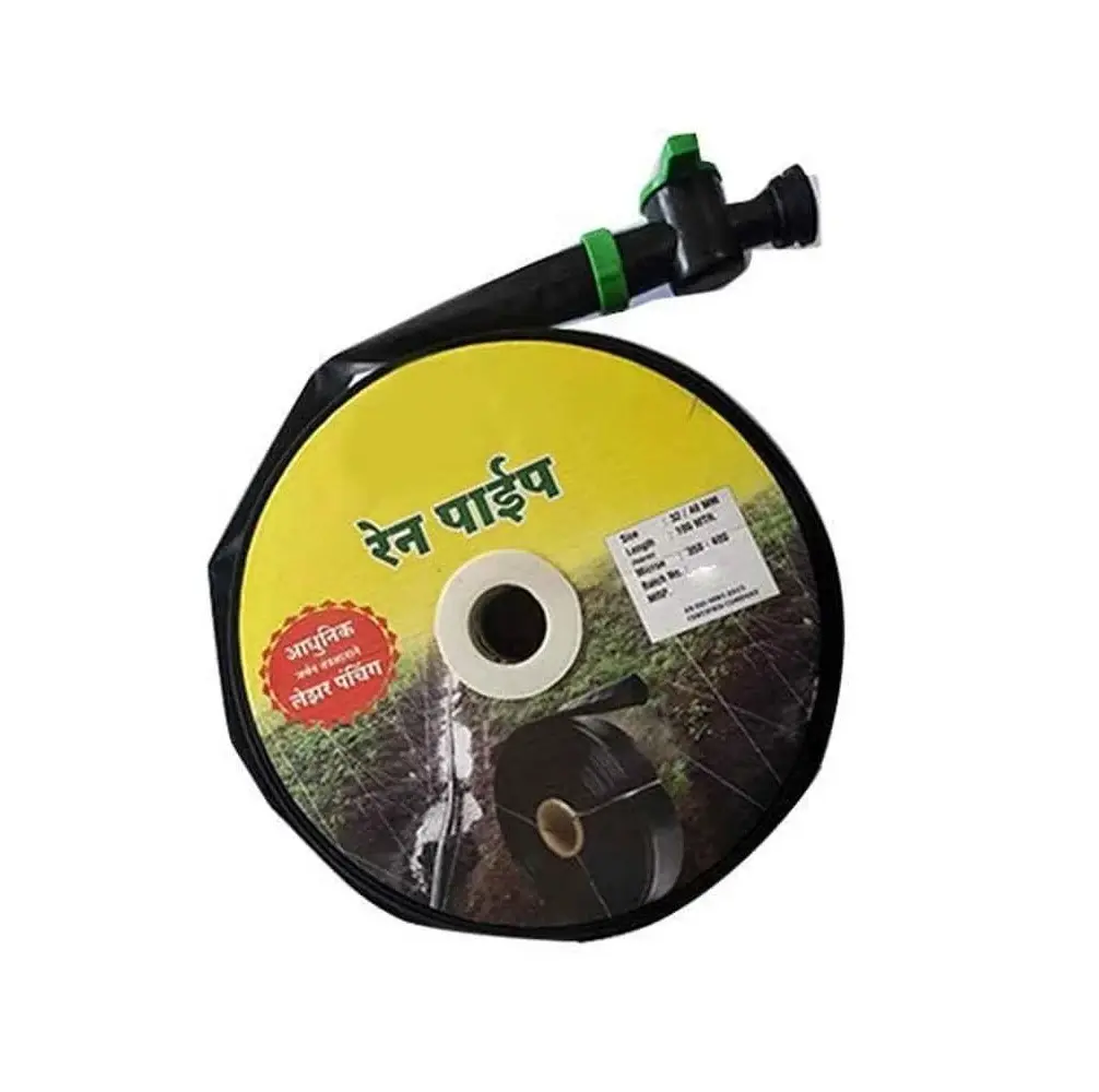Riego ecológico e irrigación Sistema de riego por goteo agrícola Tubo de lluvia de cinta de goteo de fabricación india