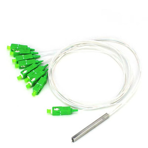 PLC Optical Fiber <strong>Splitter</strong> 1x8 Mini Steel Tube Fibre Optic <strong>Splitter</strong> with SC/APC Connectors - Product Image 5