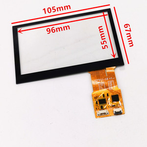 Kapazitives 4,3-Zoll-Display Touch-Modul-Kit 480x272 HD-LCD-Modul für Raspberry Pi 3B 4B Auto Raspberry Pi 3 Micro USB 5V - Product Image 2