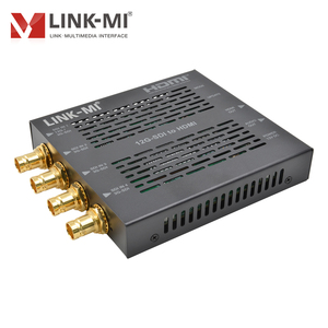 12G-SDI to <strong>HDMI</strong> Converter 4K60Hz, 18G, With Audio Extract to Analog <strong>Output</strong> DIP <strong>Switch</strong> Control 4ch 3G-SDI Converter