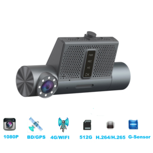 4g wifiデュエルレンズダッシュカムミニサイズサポート外部カメラ1080pビデオレコーダーリモートコントロールサポート車両プラットフォームの接続 - Product Image 2