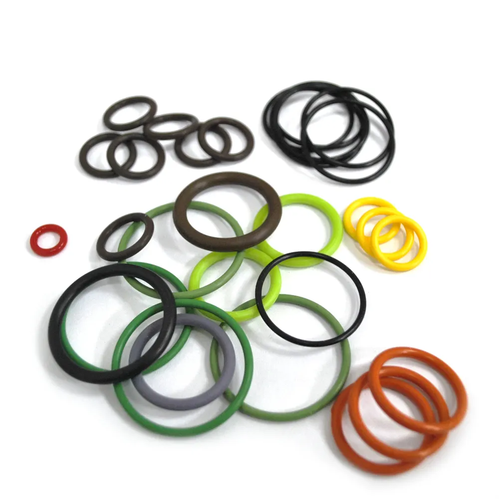 Aangepaste Verschillende Rubber Olie Afdichting Nbr Ffkm Fkm O-Ringen Food Grade Oring Maken Siliconen O Seal Ring