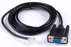 Colore opzionale di fabbrica 6FT DB9 RS232 femmina a RJ11 RJ12 cavo Console seriale di rete per Computer al Router - Product Image 3