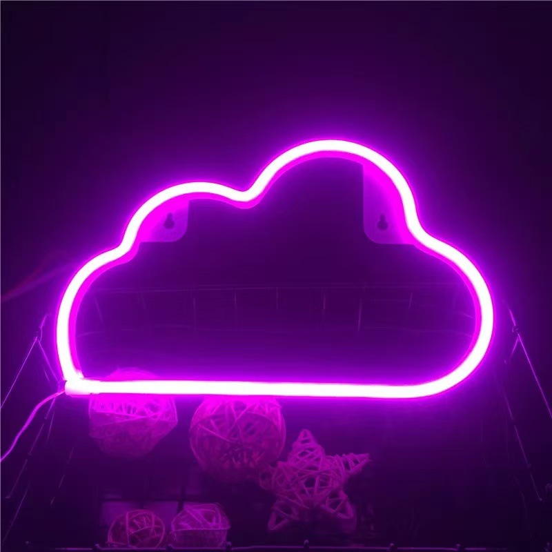 Colgante nube rosa 295187cm