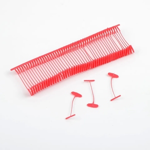 קם רב גדלים וצבעוני PP Loop סיכות סיטונאי לולאת מנעול תווית תג פין לבגדים - Product Image 3