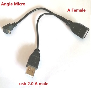 Ücretsiz örnek hızlı kargo özel mikro USB çift USB şarj 2 yönlü Y Splitter kablo veri kabloları - Product Image 1