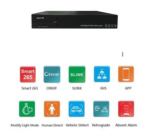 4K POE NVR 4 CH 8CH 16CH IP Security <strong>Camera</strong> Recording Network Video Recorder Support 4K <strong>Input</strong> <strong>Output</strong> - Product Image 5