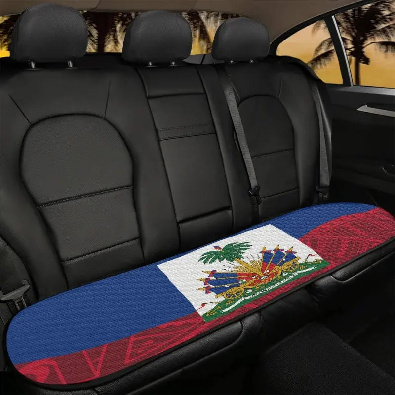 Protetor de assento traseiro universal Haiti, capas respiráveis para almofada de assento de veículo, transporte direto Polinésia