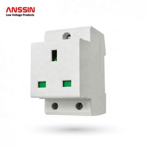 Enchufe de 16A y 13A con persianas de seguridad instaladas en la placa de interruptor eléctrico, toma Modular de riel Din con certificado CE - Product Image 4