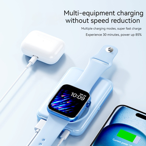 Sıcak satış 10000mAh taşınabilir cep telefonu saat manyetik kablosuz güç banka <span class=keywords><strong>Apple</strong></span> saatler için uygun
