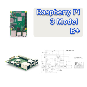 ICZX Raspberry Pi 3b/3B B Motherboard Mini-PC 4-Kern-Entwicklungspad Python-Suite Modell Modelo - Product Image 1