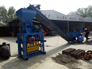 Taiwan <strong>Building</strong> <strong>Block</strong> <strong>Making</strong> <strong>Machine</strong> QTJ4-35 Widely Used Cement <strong>Block</strong> <strong>Making</strong> Production <strong>Line</strong> for Smaller Investment - Product Image 3