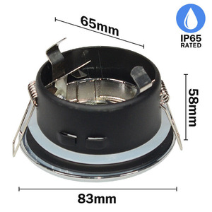 Alt ışıkları IP65 downlight banyo ışıkları GU10 LED veya halojen banyo sarkıtları - Product Image 4