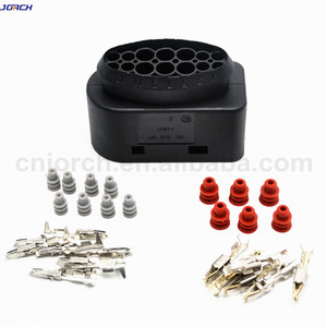 1J0973737 <strong>1J0</strong> <strong>973</strong> 737 Auto Xenon Headlights Lamp Socket 14 Way Auto Connector