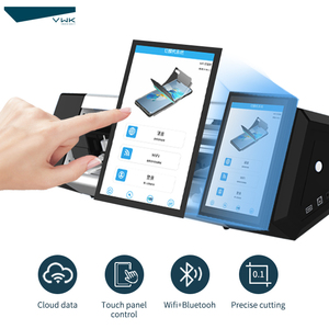 Vwk F7 OEM tùy chỉnh hoàn toàn tự động điện thoại di động bảo vệ màn hình cắt TPU Hydrogel phim da Sticker cắt máy vẽ - Product Image 5