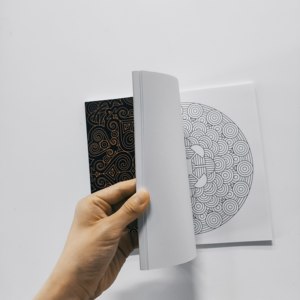 定制内页出版魔术绘画绘图本套装儿童成人着色书