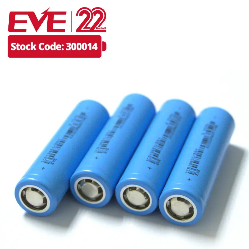 EVE18650 de la batería de 3,6 V baterías de 2550mah 18650 V portátiles de 18650 de 3500mah 18650 de 2600mah