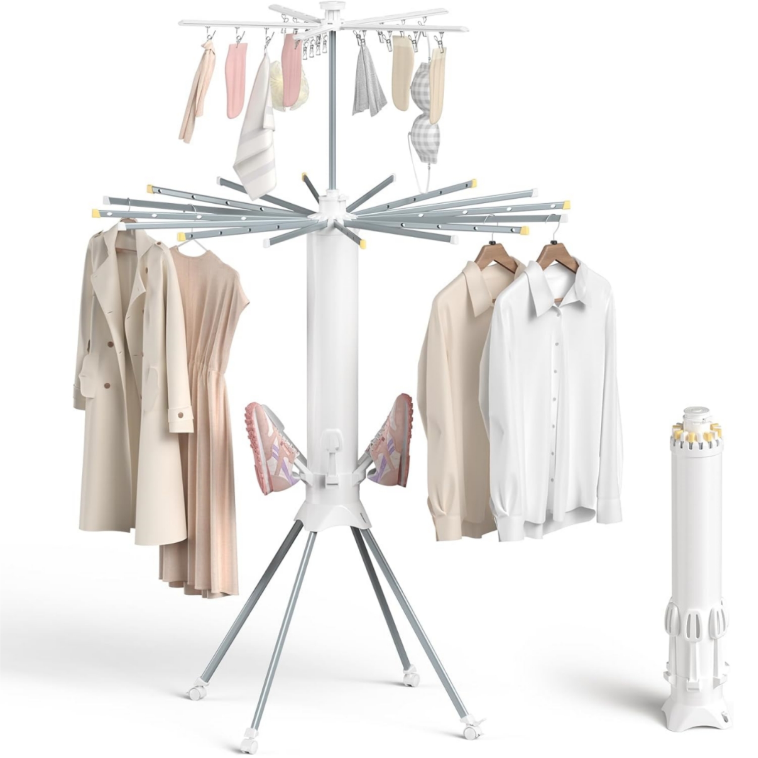 Four Feet Double Level with Shoe Rack