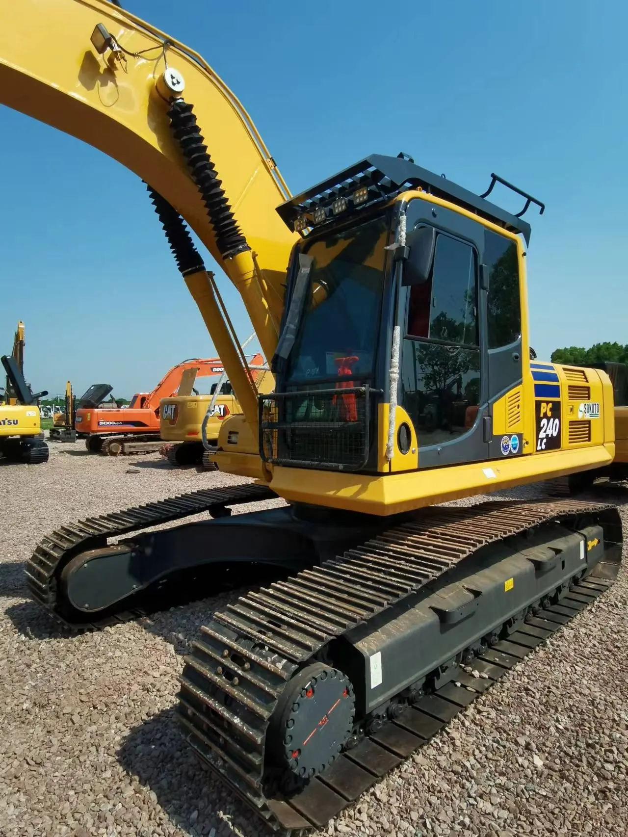 Excavadora de orugas usada de Japón Komatsu, equipo pesado, maquinaria de construcción, a la venta