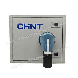 Yüksek kalite değişme anahtarı 4P 100A CHINT çift güç transferi anahtarı kolu transferi ATS jeneratör Transfer anahtarı kutusu ile - Product Image 2