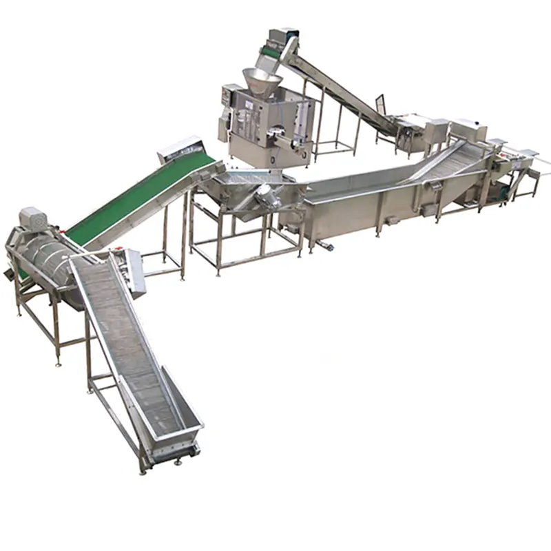 Sweet Corn Peeling Machine Fruit Canning machine Canned Sweet Corn Processing Production Line automatic Canned corn MACHINE