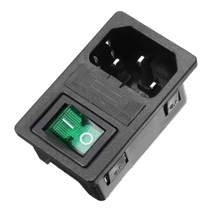 交流电源插座w保险丝和开关 - Product Image 4