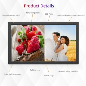 TCL 15,6 Zoll kapazitive Touchscreen-Anzeige LCD-Player Android HD Digital anzeige für Regierungs markt medien mit CMS-Software - Product Image 4