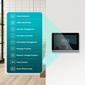 LEELEN videoporteros IoT 2 puertos de red 10,1 pulgadas HD pantalla táctil sistema Android WiFi ZigBee video intercomunicador 4 con cable - Product Image 2