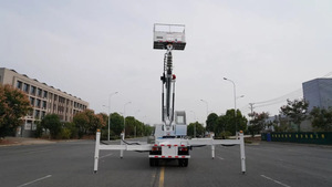 新条件4x2-6x2-6x4-8x4崎岖地形定制标准提升高空平台卡车，用于紧急救援 - Product Image 2