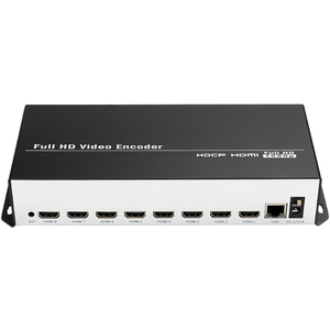 URay-codificador de vídeo 8 en 1 H.264 HDMI a IP, IPTV, 8 canales, codificador de Streaming en vivo, HD, H264 - Product Image 3