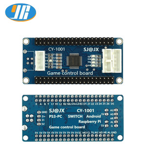Chip controlador de juego Arcade, tipo empujador de monedas DIY para consola de juegos Arcade, compatible con PC PC360, interruptor Android, Raspberry Pi