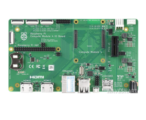 PCIe çift Gigabit Ethernet PoE USB-C PD IO kurulu ile ahududu Pi hesaplama modülü 4 geliştirme kurulu