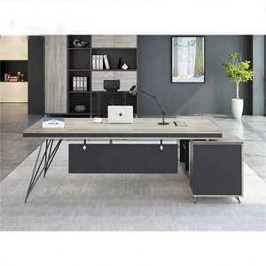 Sinonis-Mesa de escritorio moderna y Popular para ordenador, mesa de lectura de lujo, silla de oficina y escritorio, minimalista - Product Image 5