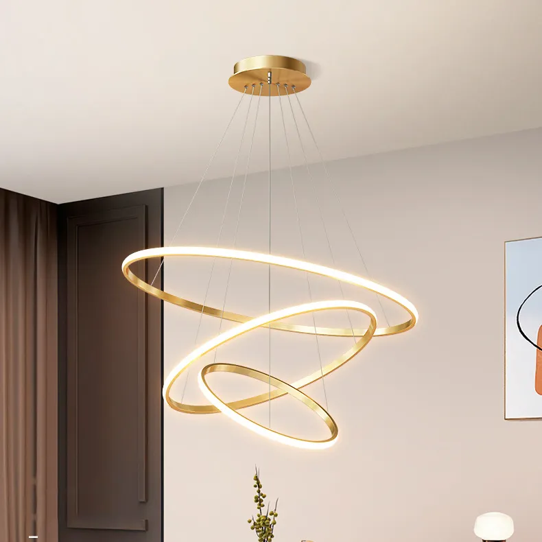 Moderne luci a sospensione di lusso cucina interna sala da pranzo soggiorno illuminazione lampadario a sospensione a soffitto