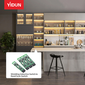 YIDUN 60 W 5 A Hand-Scan-Sensor-Schalter IR-Türsteuerung für Schrank Kleiderschrank mit 12-24 V Schalterfunktion Bewegung Positionssensoren - Product Image 6