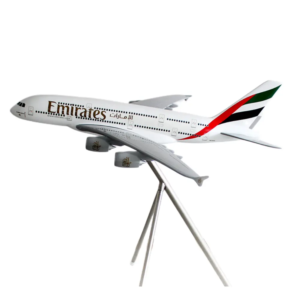 في الهواء الطلق الطائرات للزينة 120 سنتيمتر الإمارات A380 واحدة نموذج طائرة طائرة كبيرة مقياس طائرة نموذجية