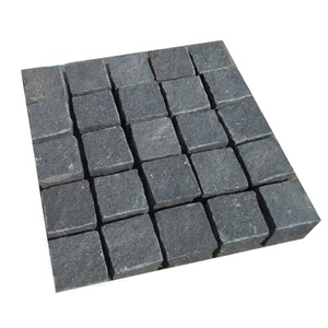 Wholesale Natural Split Cobblestone for Outdoor Driveway Pavers Made of <strong>Cheap</strong> Grey Granite <strong>G654</strong>