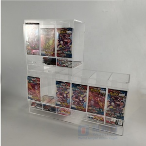 Yageli Custom Premium Clear Acryl 6 Slots Booster Pack Dispenser Alleen Voor Weergave - Product Image 6