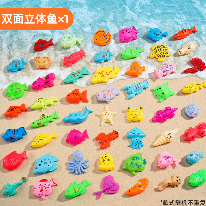 One double-sided 3D fish