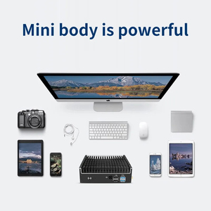 MU02 All-in-One Portable Mini PC Good Price <strong>Compact</strong> Industrial <strong>Embedded</strong> Wifi <strong>Computer</strong> Host Zero Noise with DDR4 RAM US Plug - Product Image 3