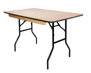 Kim Loại Phong Cách Có Thể Gập Lại Gỗ Bàn Ăn Di Động Vòng Cho Ngoài Trời Nhà Bếp Khách Sạn Sân Bệnh Viện Cho Thuê Đám Cưới Sử Dụng - Product Image 5