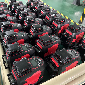 New 4D 16 Lines Laser Level Self Leveling Green Cross Line <strong>Leveler</strong> Tool Lithium Batteries With Digital Angle System