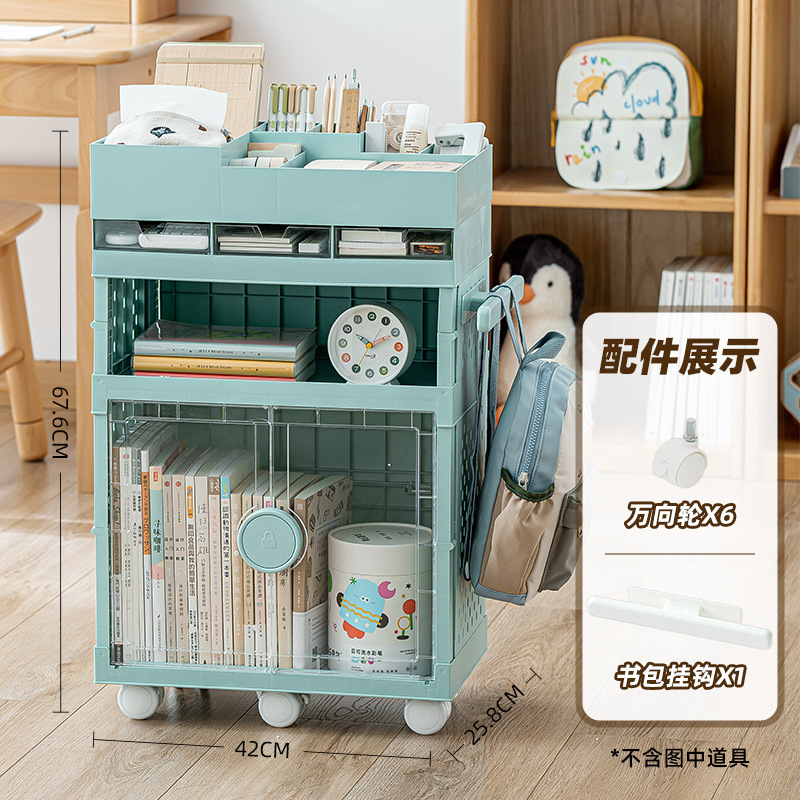 Blue - Transparent - Includes backpack hook