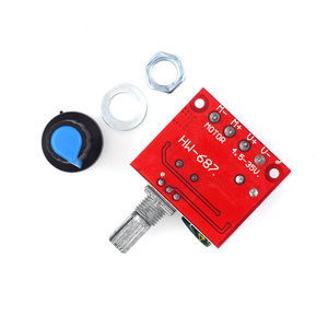 PWM DC regolatore di velocità del motore 5V-35V velocità interruttore di controllo 5A funzione LED dimmer - Product Image 2