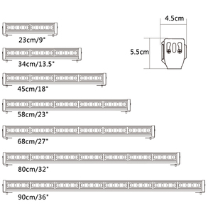 Gdwllighting แท่งไฟสัญญาณเตือน LED แถบไฟสีเหลืองอำพัน - Product Image 4
